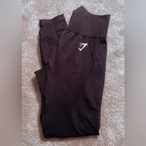 GYMSHARK LEGGINGS BLACK SZ S